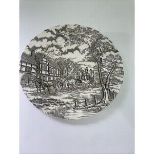 5 Royal Mail Fine Staffordshire Ironstone Dinner Plate - England Euc Bin 151